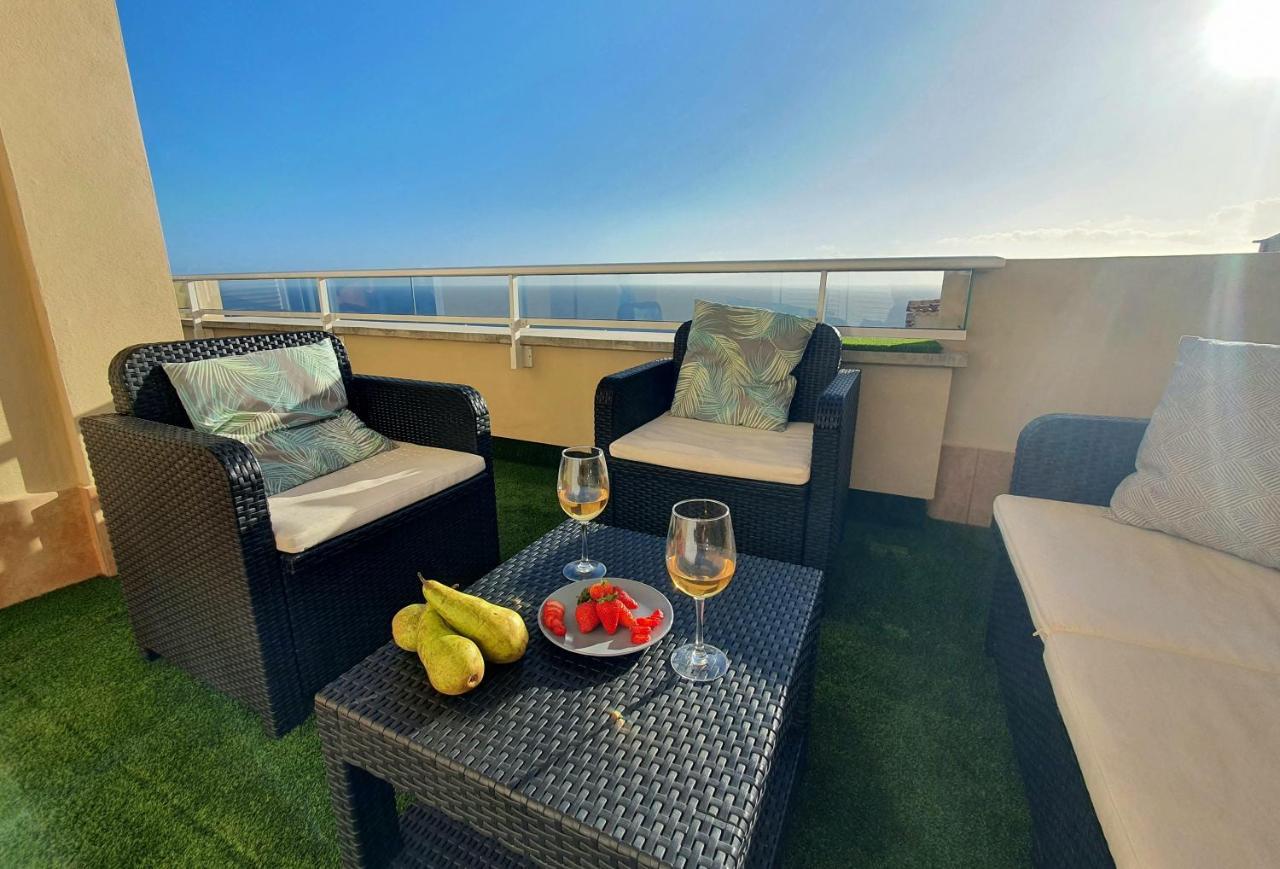 Los Gigantes Ocean View Apartment Puerto de Santiago  Eksteriør bilde